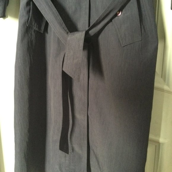 Women's Fen Nelli Long Trench coat Jacket 9/10 gently used made in China - Picture 4 of 9